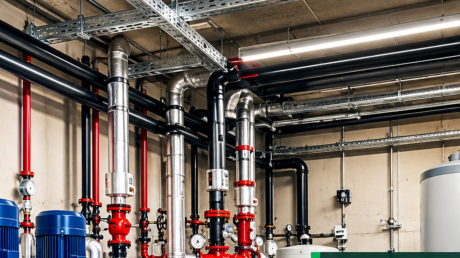 Mechanical plant room